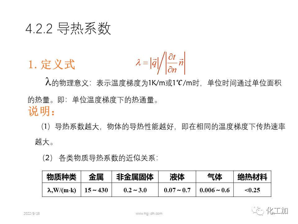 化工原理 第四章 热量传递基础