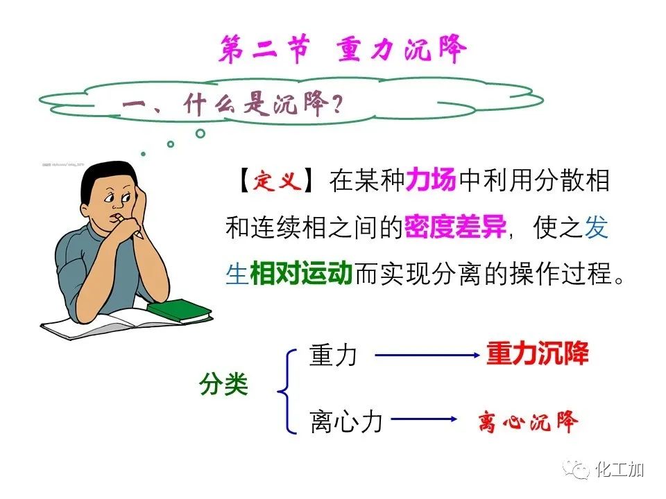 化工原理 第三章 概述、重力沉降