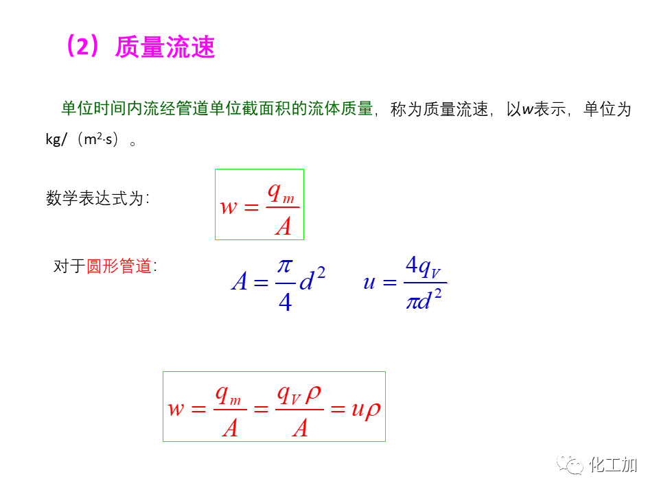化工原理 第一章 管内流体流动的基本方程式