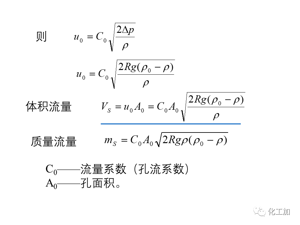 化工原理 第一章 流体力学基础