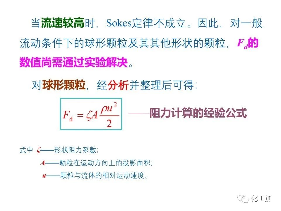 化工原理 第三章 概述、重力沉降