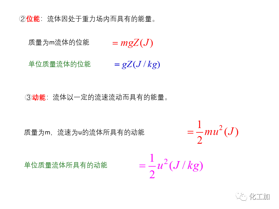 化工原理 第一章 管内流体流动的基本方程式